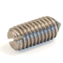 DIN 553 - Slotted Set Screws With Cone Point